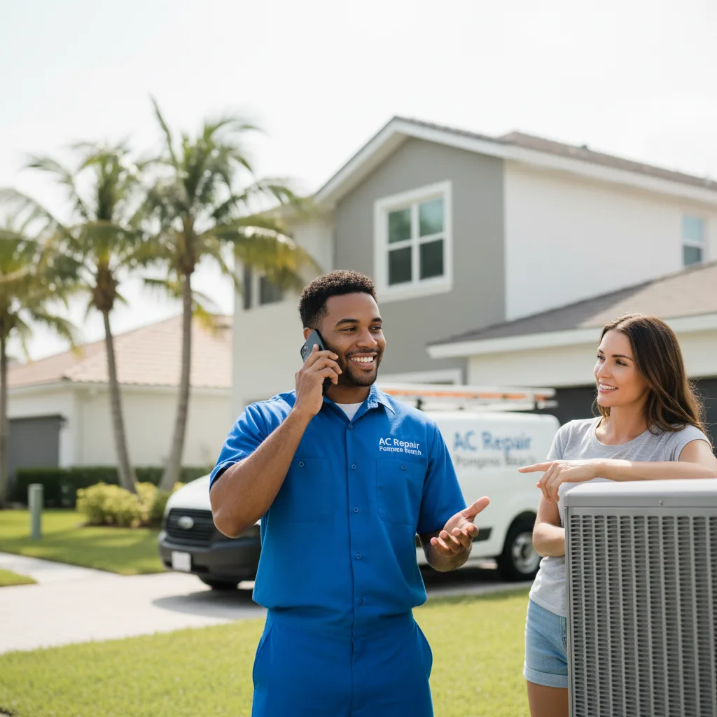 AC Repair Pompano Beach customer support in Southwick
